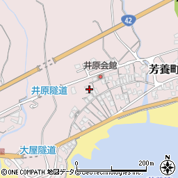 和歌山県田辺市芳養町897周辺の地図