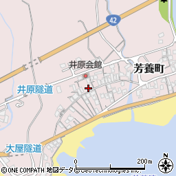 和歌山県田辺市芳養町906周辺の地図