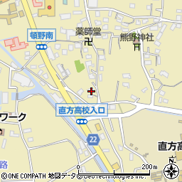 福岡県直方市頓野3754周辺の地図