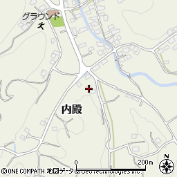 福岡県福津市内殿342周辺の地図