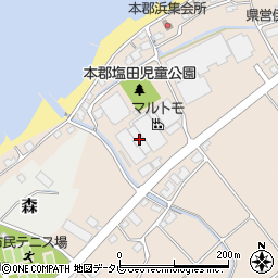 愛媛県伊予市本郡53周辺の地図