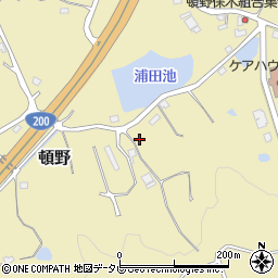 福岡県直方市頓野427周辺の地図