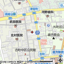 福岡県直方市古町5周辺の地図