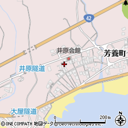 和歌山県田辺市芳養町909周辺の地図