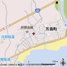 和歌山県田辺市芳養町923周辺の地図
