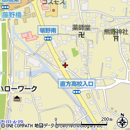 福岡県直方市頓野3792周辺の地図