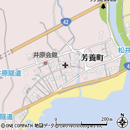 和歌山県田辺市芳養町935周辺の地図
