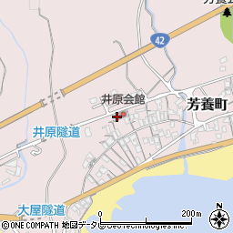 和歌山県田辺市芳養町811周辺の地図