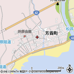 和歌山県田辺市芳養町934周辺の地図