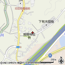 福岡県宮若市下有木263周辺の地図
