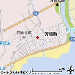 和歌山県田辺市芳養町933周辺の地図