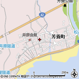 和歌山県田辺市芳養町938周辺の地図