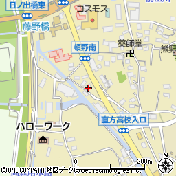 福岡県直方市頓野3794周辺の地図