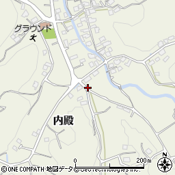 福岡県福津市内殿268周辺の地図