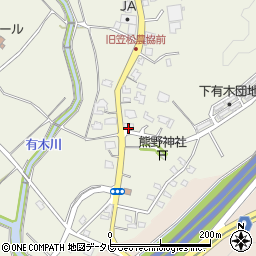 福岡県宮若市下有木250周辺の地図