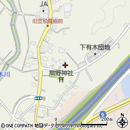 福岡県宮若市下有木261周辺の地図