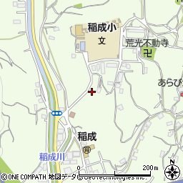 和歌山県田辺市稲成町740周辺の地図