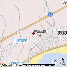 和歌山県田辺市芳養町814周辺の地図