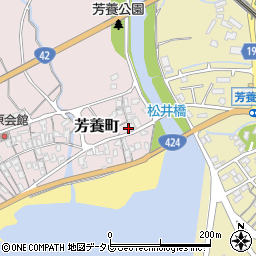 和歌山県田辺市芳養町1013周辺の地図