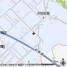 和歌山県田辺市秋津町426-1周辺の地図