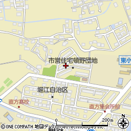福岡県直方市頓野2058周辺の地図