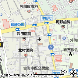 福岡県直方市古町5-39周辺の地図