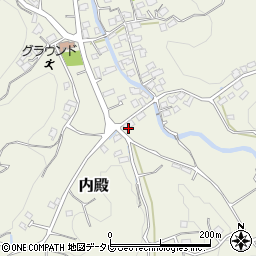 福岡県福津市内殿267周辺の地図