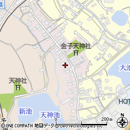 愛媛県伊予市三島町47周辺の地図