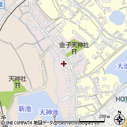 愛媛県伊予市三島町47周辺の地図