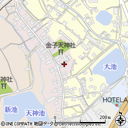 愛媛県伊予市三島町90-4周辺の地図