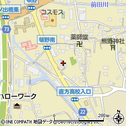 福岡県直方市頓野3788周辺の地図