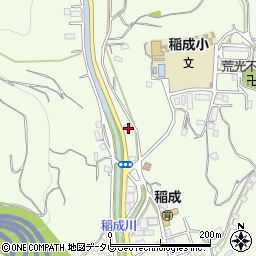 和歌山県田辺市稲成町733周辺の地図