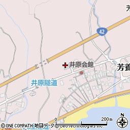 和歌山県田辺市芳養町774周辺の地図