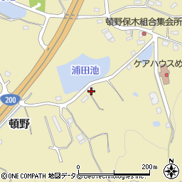 福岡県直方市頓野431周辺の地図