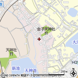 愛媛県伊予市三島町43周辺の地図