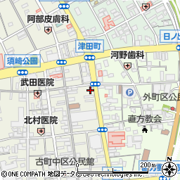 福岡県直方市古町5-7周辺の地図