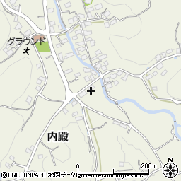 福岡県福津市内殿266周辺の地図
