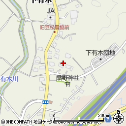 福岡県宮若市下有木253周辺の地図