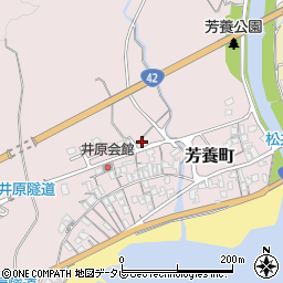 和歌山県田辺市芳養町802周辺の地図