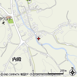 福岡県福津市内殿149周辺の地図