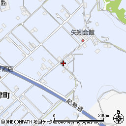 和歌山県田辺市秋津町495周辺の地図