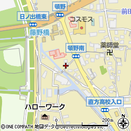 福岡県直方市頓野3800周辺の地図