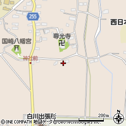 福岡県京都郡苅田町稲光1679周辺の地図