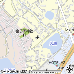 愛媛県伊予市米湊1461周辺の地図