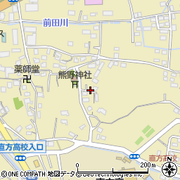 福岡県直方市頓野3695周辺の地図
