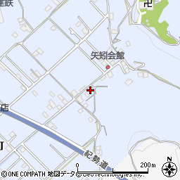 和歌山県田辺市秋津町496-2周辺の地図