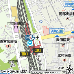 直方警察署駅前交番周辺の地図