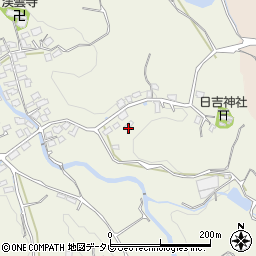 福岡県福津市内殿133周辺の地図