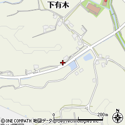 福岡県宮若市下有木679周辺の地図