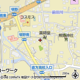 福岡県直方市頓野3776周辺の地図